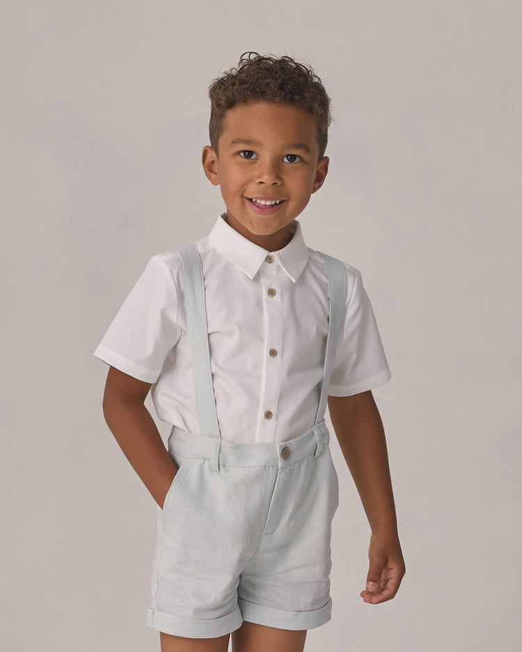 Atlas Shirt White Poplin