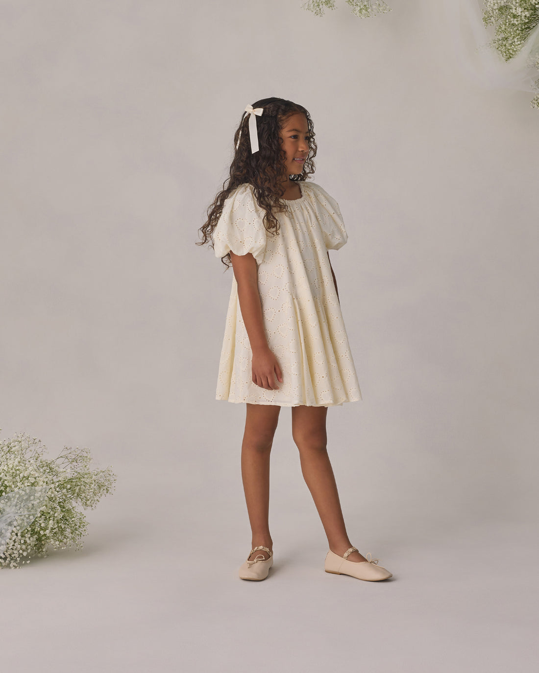 Maia Dress - Heart Eyelet