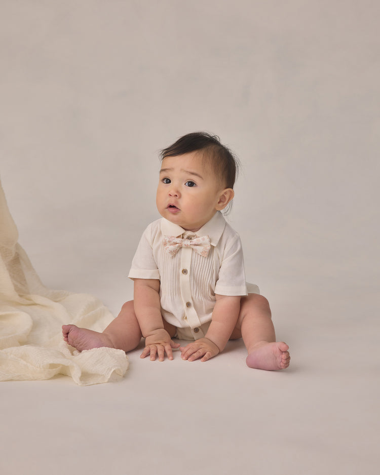 Henry Romper Ivory