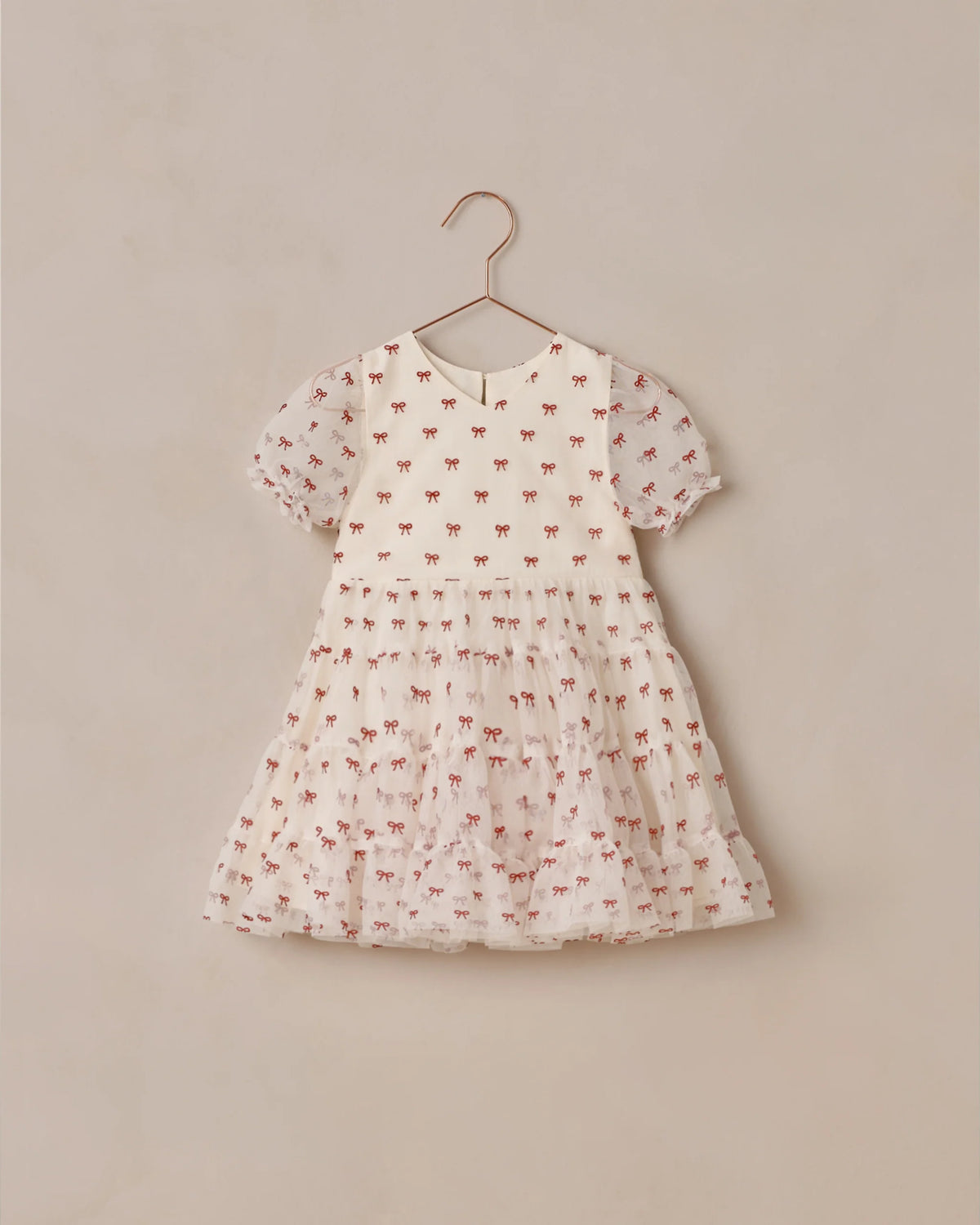 Noralee Dottie Dress Ruby Bows