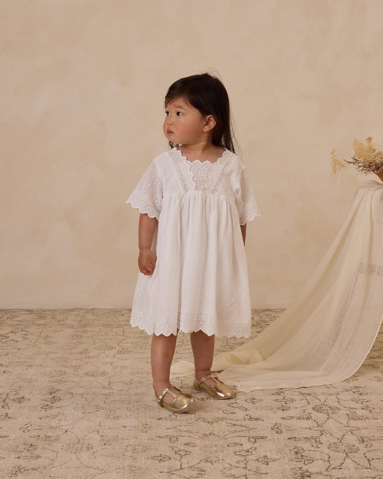 Eleanor Dress White