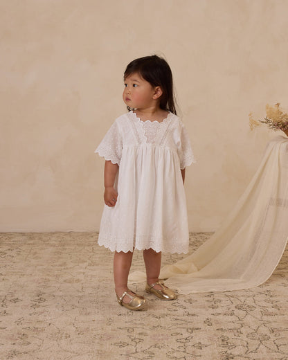 Eleanor Dress White