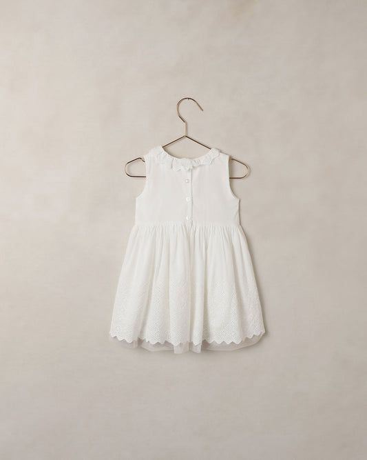 Georgia Dress White