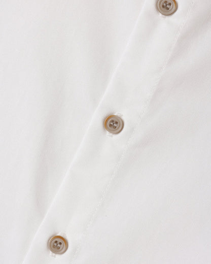 Harrison Button Down White Poplin
