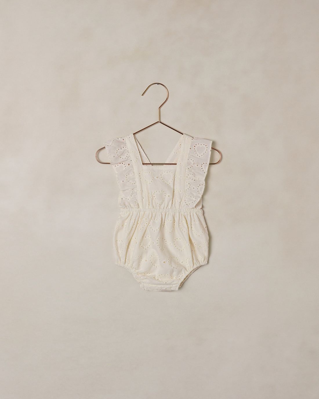 Lucy Romper - Ivory