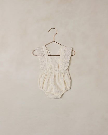 Lucy Romper - Ivory