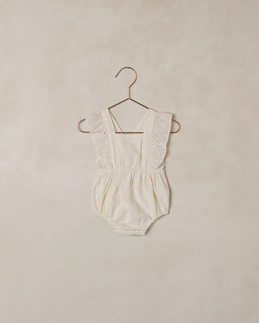 Lucy Romper - Ivory