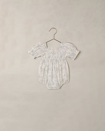 Hazel Romper - Mist English Rose