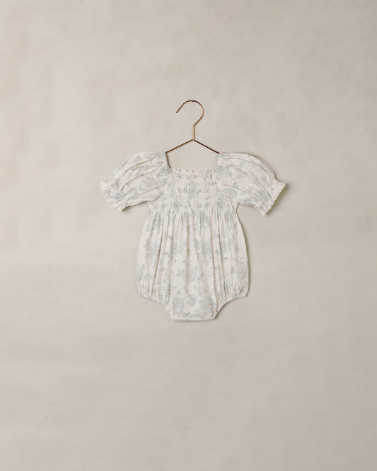 Hazel Romper - Mist English Rose