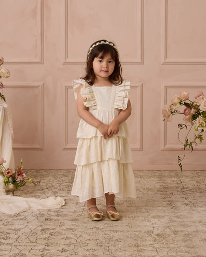 Floral Headband Ivory