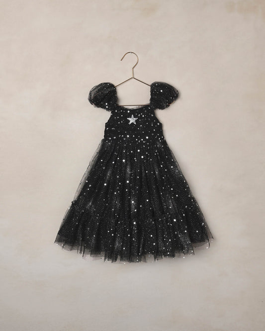 Clara Dress Silver Stars