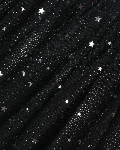 Clara Dress Silver Stars