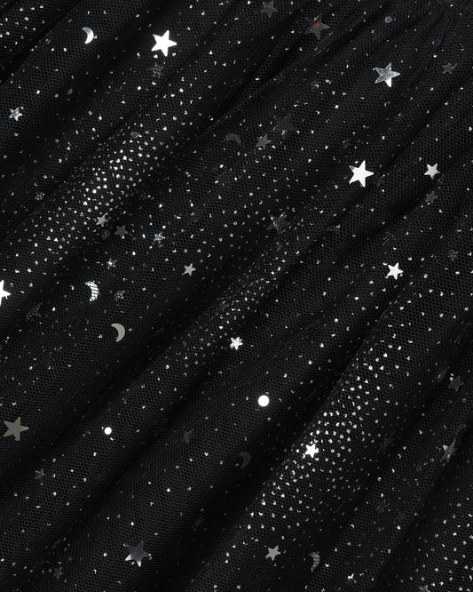 Clara Dress Silver Stars