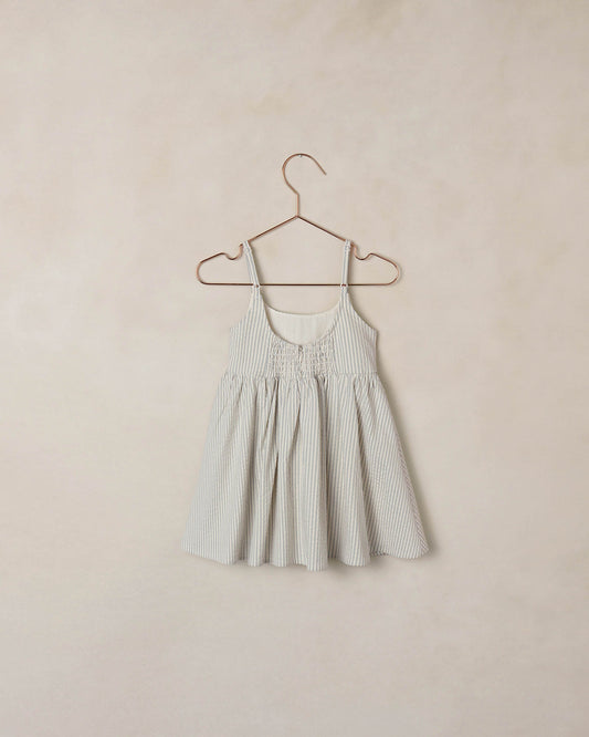 Betsy Dress - Sky Stripe