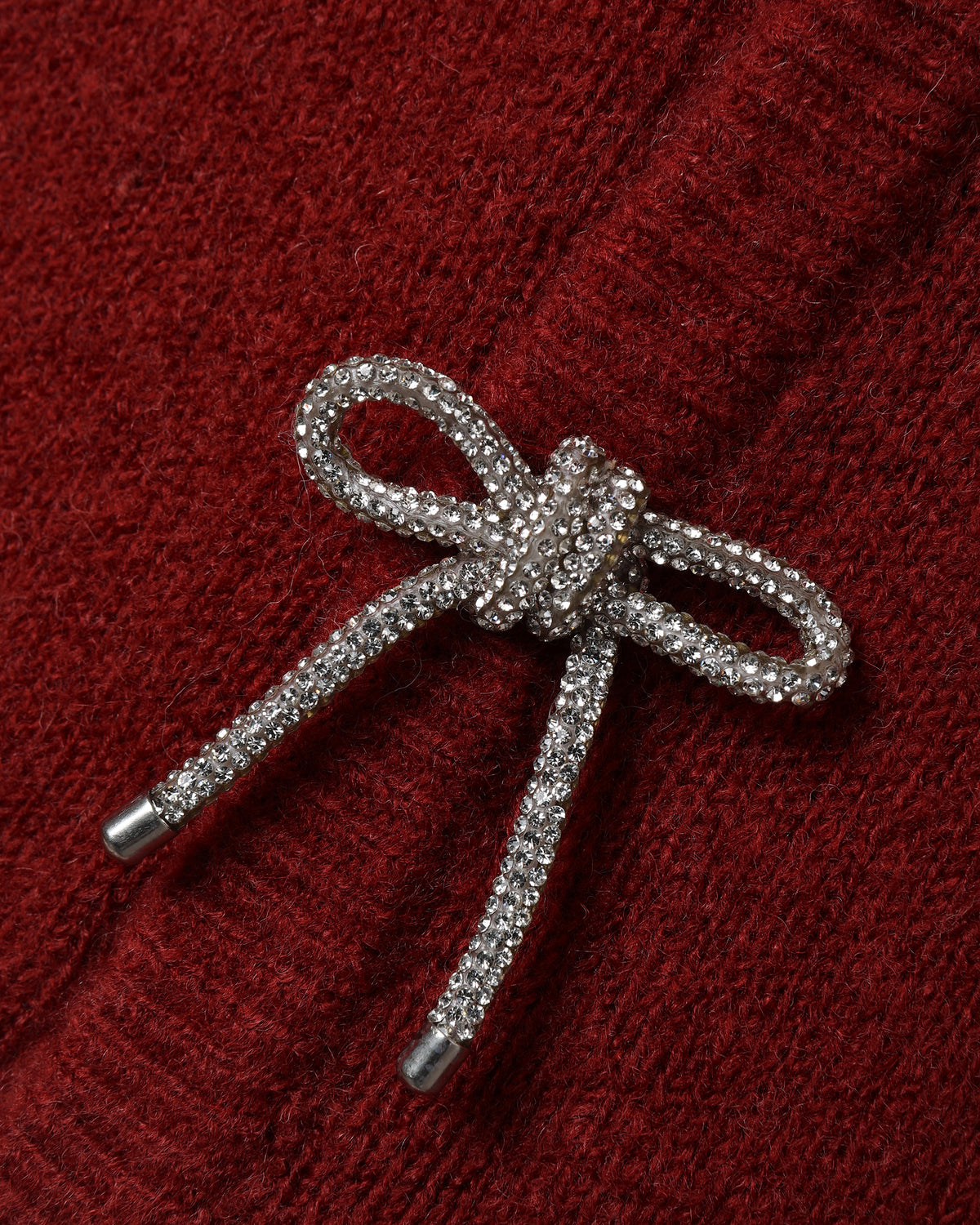 Noralee Bow Cardigan Ruby