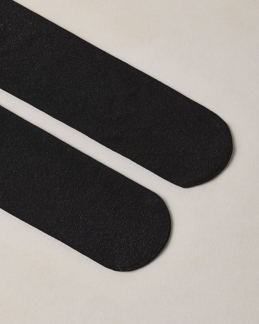 Shimmer Tights Black, Blush