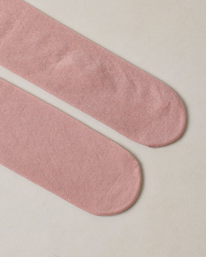 Shimmer Tights Black, Blush