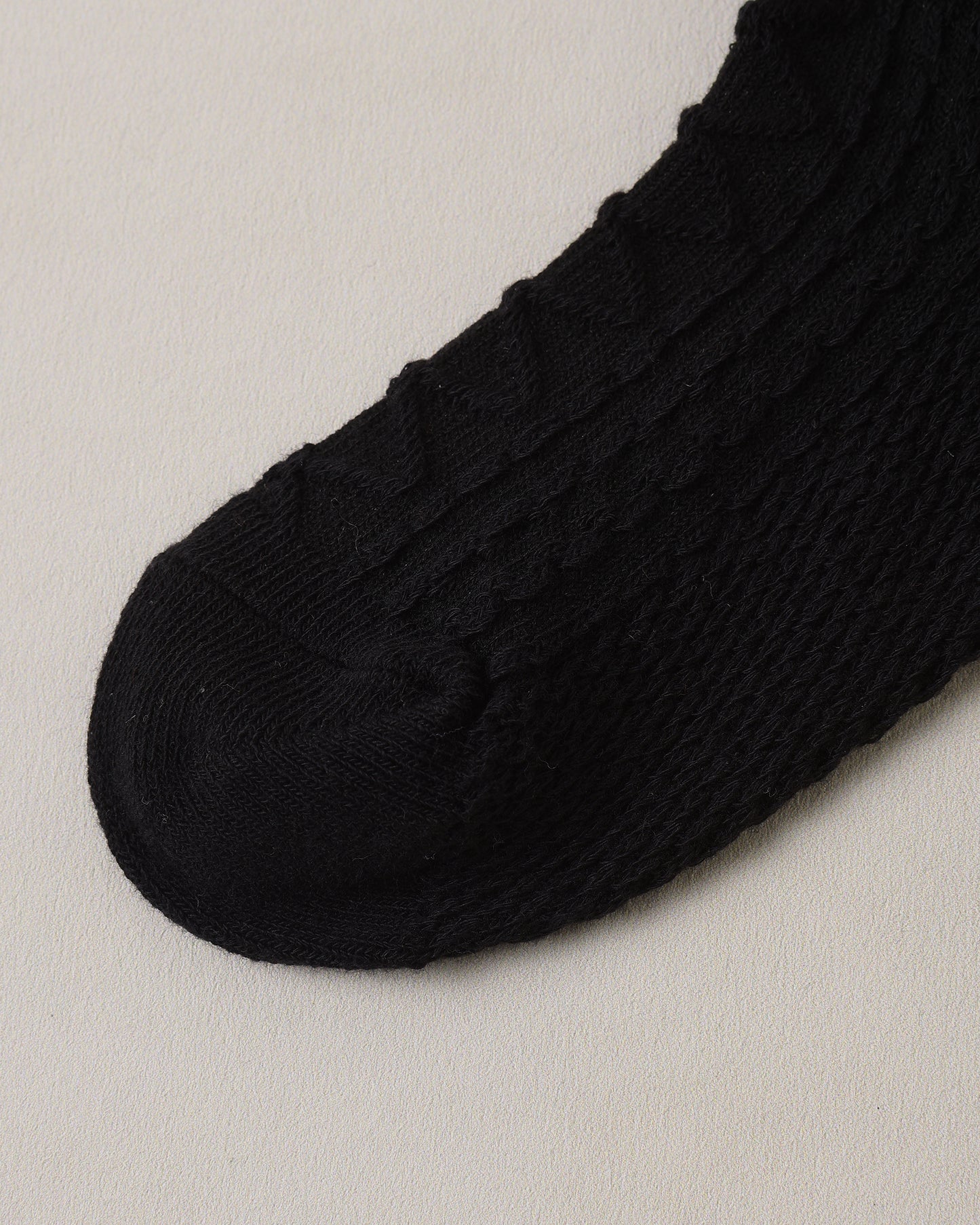 Ruffle Socks Black, Blush