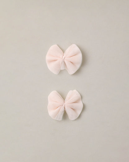Flutter Tulle Clips Pink