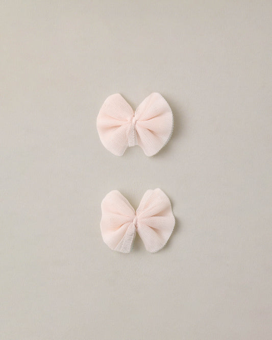 Flutter Tulle Clips Pink