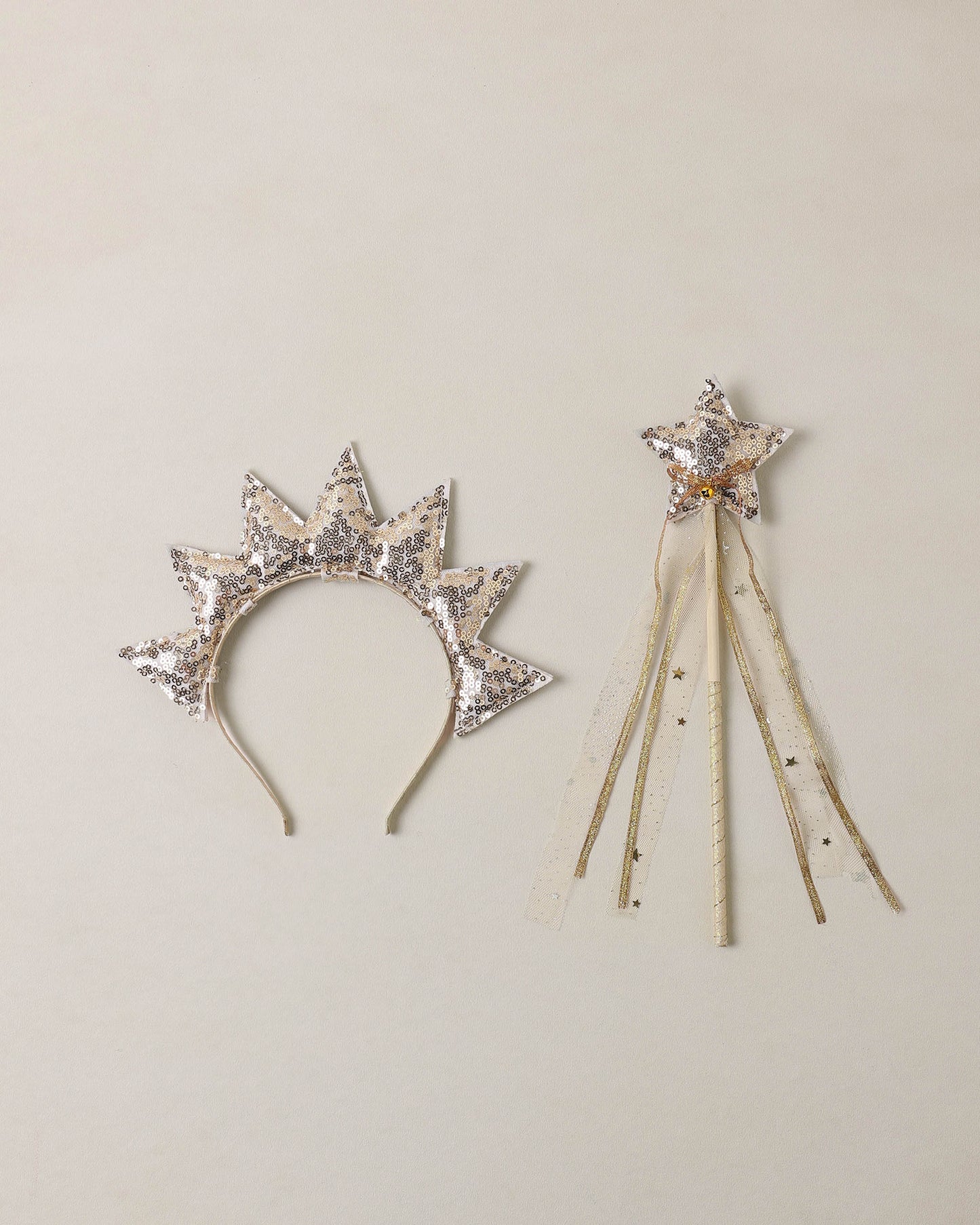 Sun Crown + Wand Gold