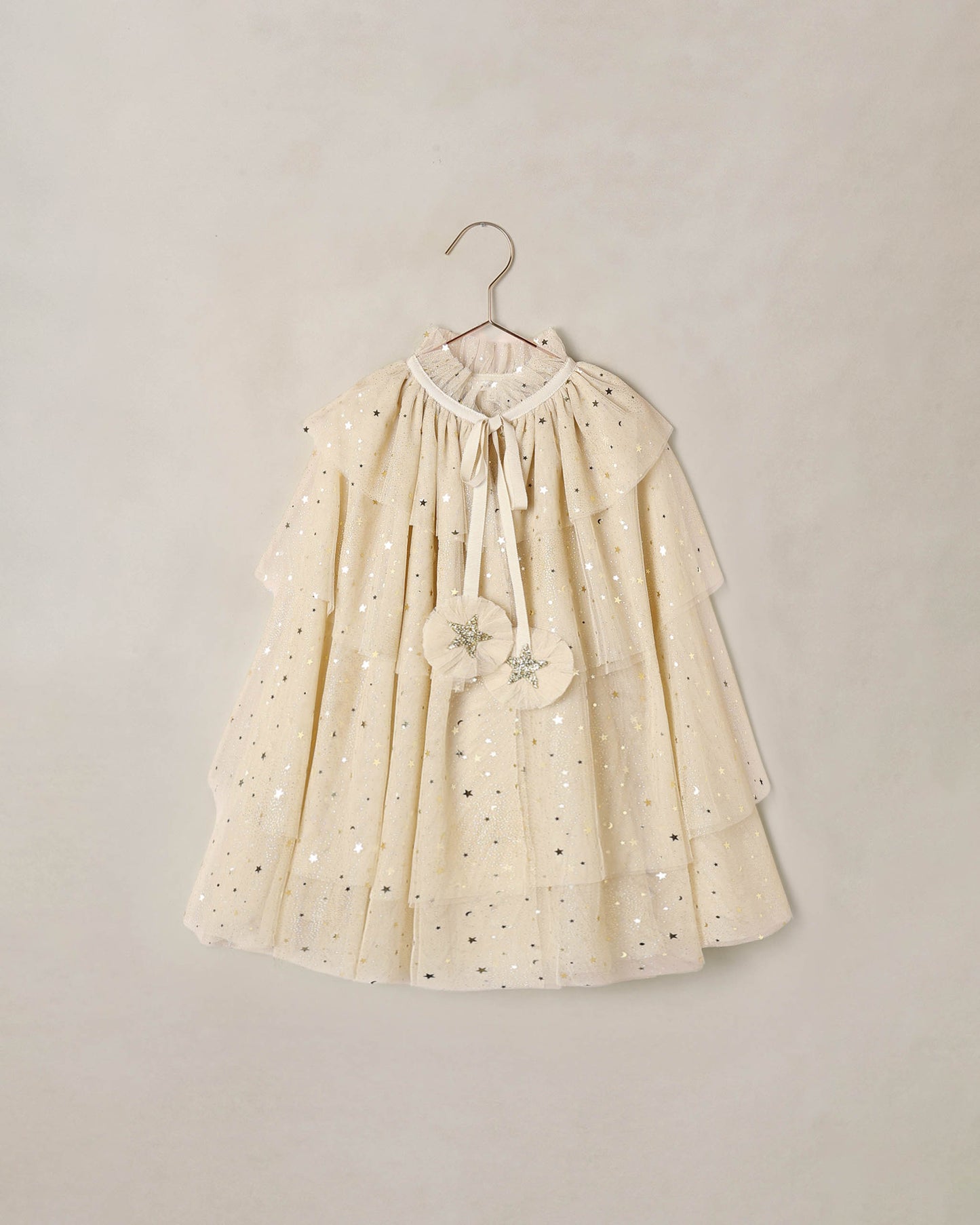 Tulle Cape Champagne Star