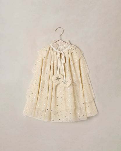 Tulle Cape Champagne Star