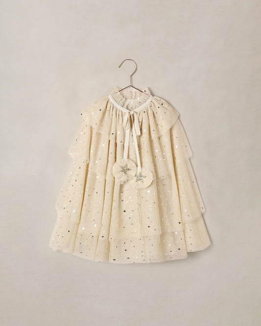 Tulle Cape Champagne Star