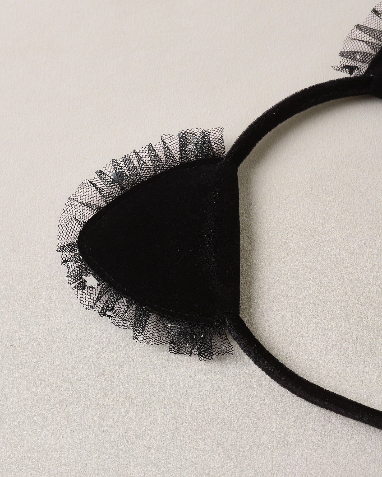 Cat Headband Black