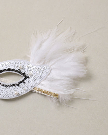 Swan Mask Ivory