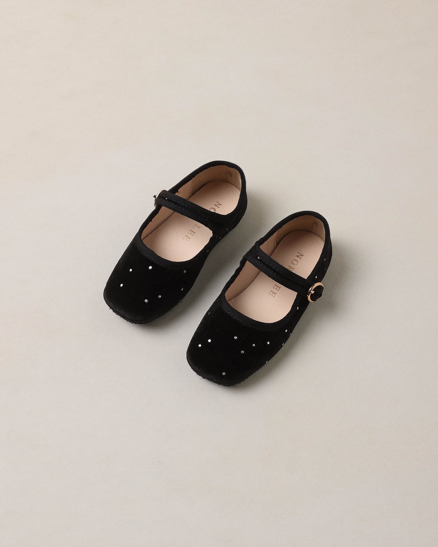 Strap Ballet Flats Black