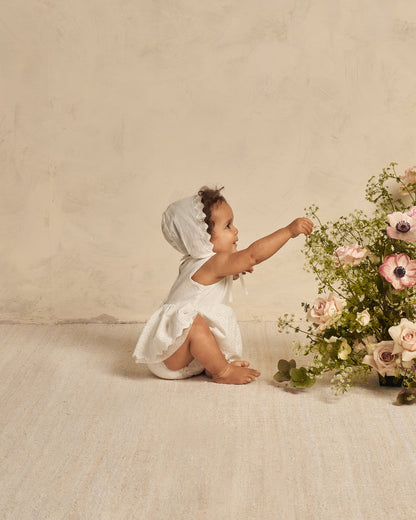 Georgia Romper White