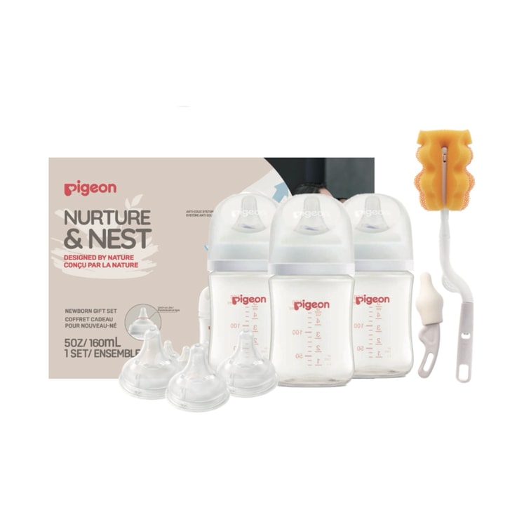 PP Baby Bottle Newborn Feeding Gift Set