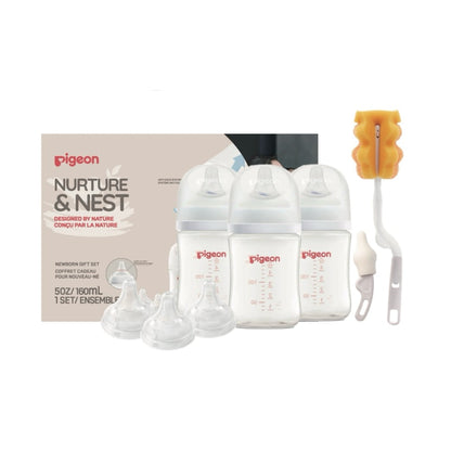 PP Baby Bottle Newborn Feeding Gift Set