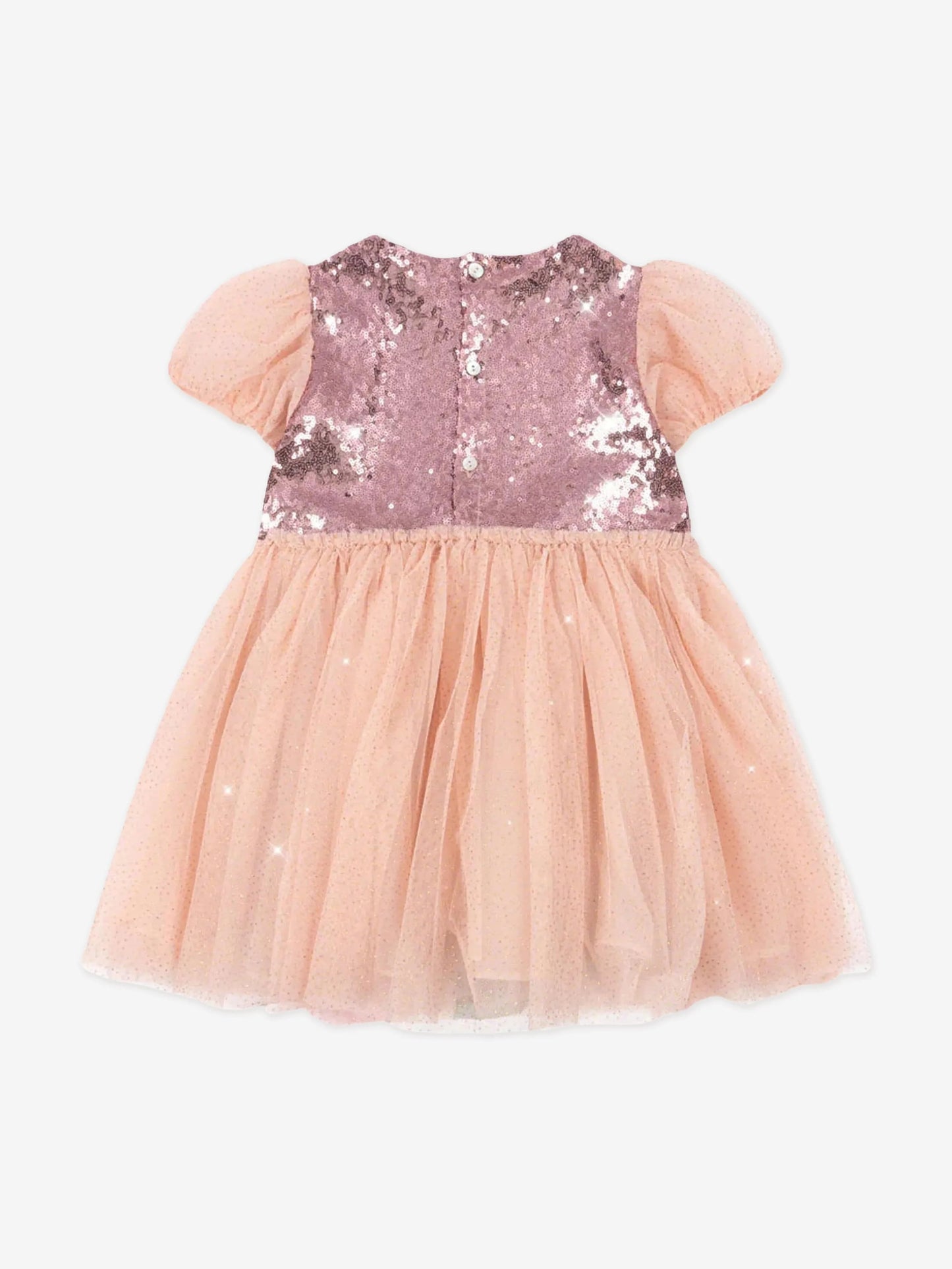 Odette Rainbow Dress - Pink
