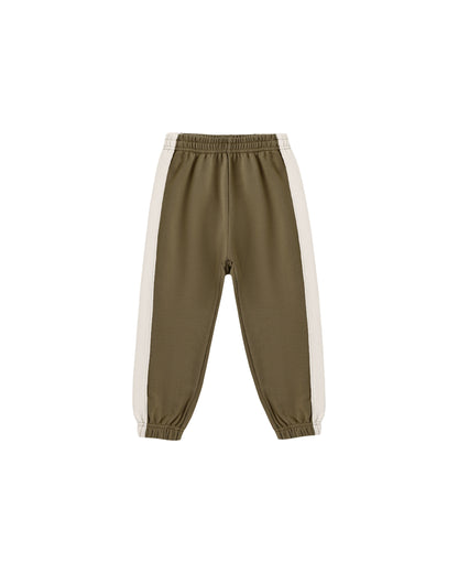 Rylee + Cru Paneled Sweatpant Olive