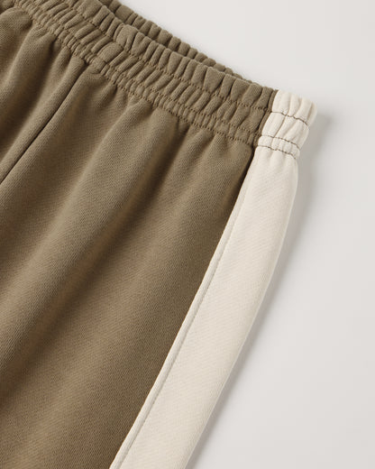 Rylee + Cru Paneled Sweatpant Olive
