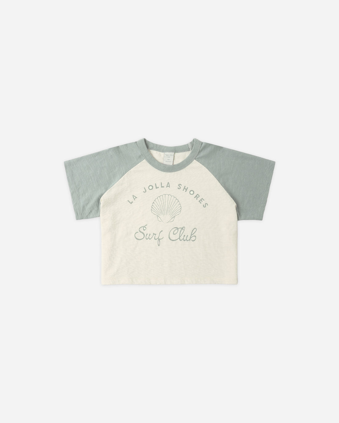 Raglan Crop Tee - Surf Club