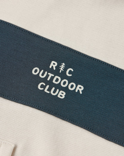 Panel Stripe Half Zip Outdoor Club
