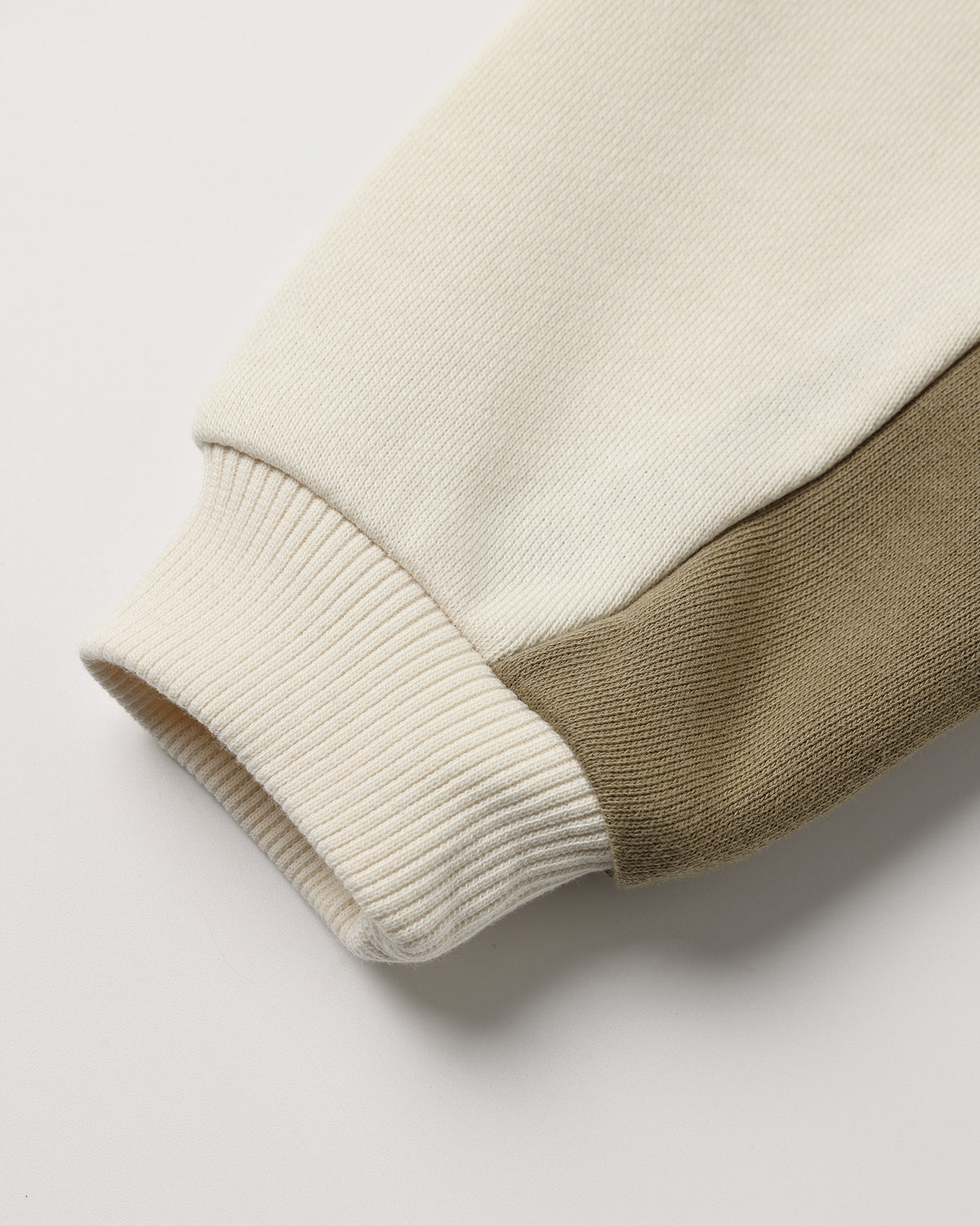 Rylee + Cru Quarter Zip Crew Olive