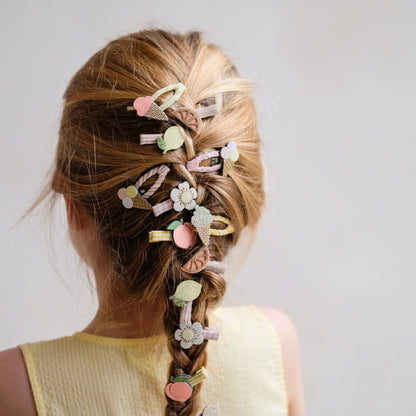 Peachy Citrus Mini Clips