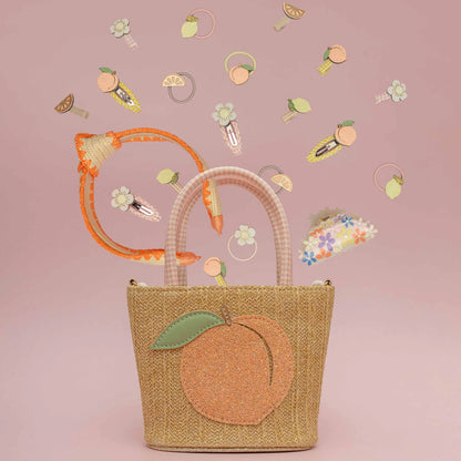 Peachy Citrus Mini Clips