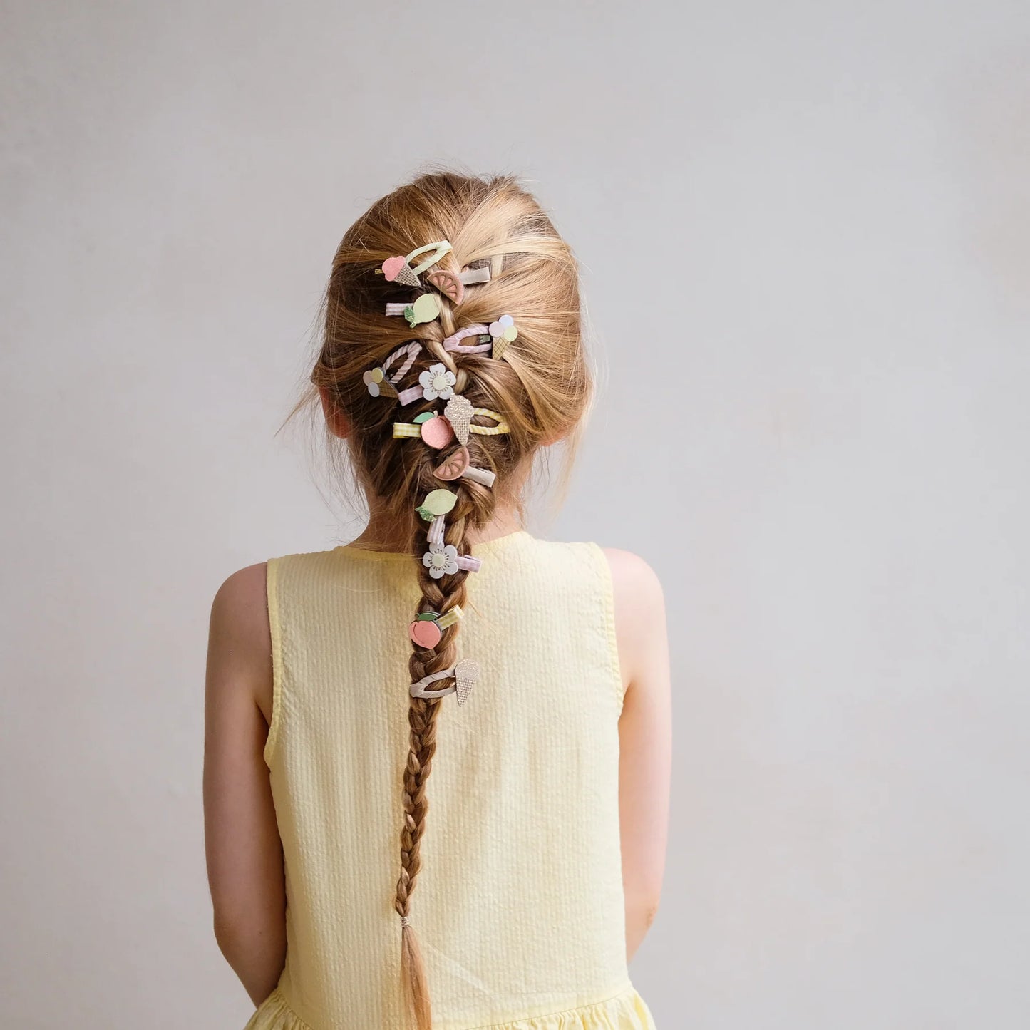 Peachy Citrus Mini Clips