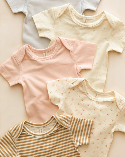 Short Sleeve One-Piece Petal
