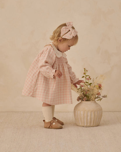 Callie Dress - Pink Plaid