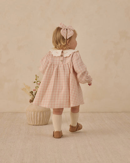 Callie Dress - Pink Plaid
