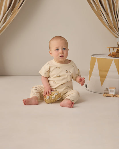 Jersey Tee + Pant Set Race Car
