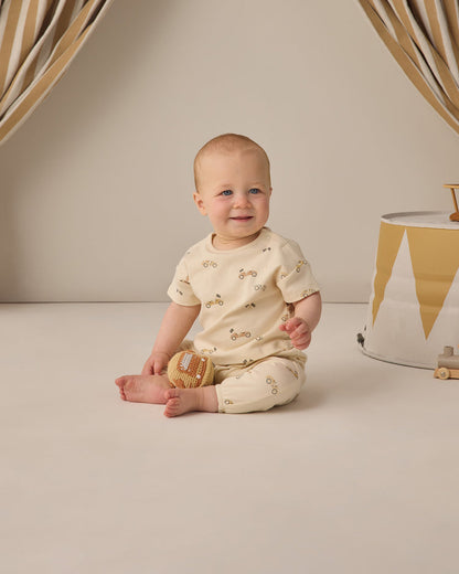 Jersey Tee + Pant Set Race Car