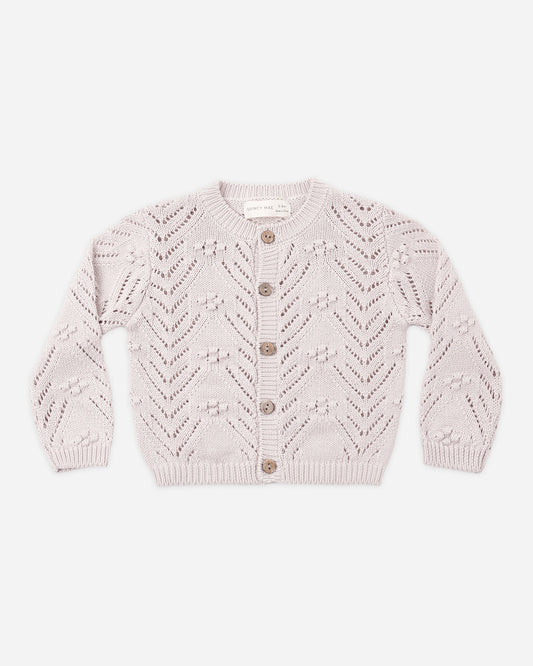 Knit Cardigan Lilac Mist