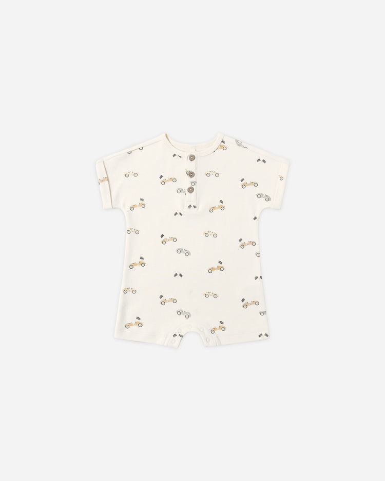Short Sleeve One-Piece Race Car